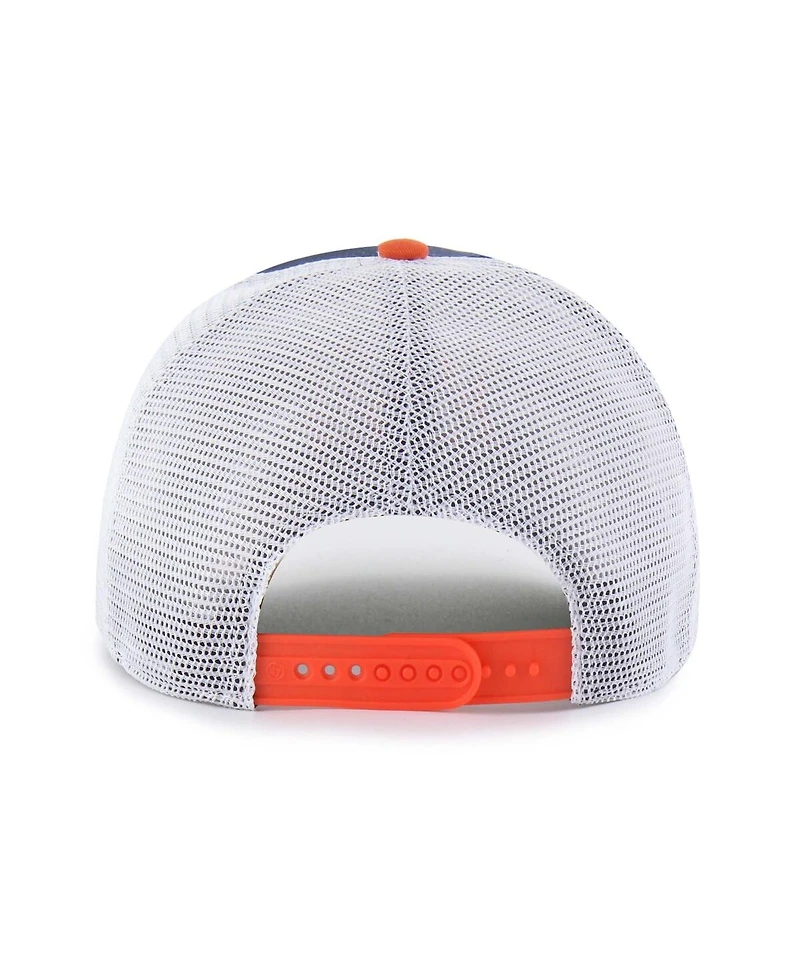 '47 Brand Big Boys and Girls Black/Orange Oklahoma State Cowboys Super Stripe Hitch Adjustable Trucker Hat
