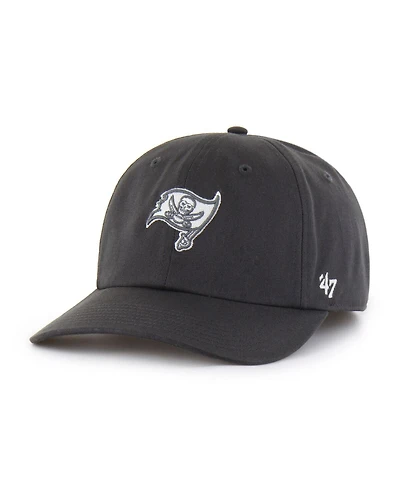 '47 Brand Men's Pewter Tampa Bay Buccaneers Foundational Franchise Fitted Hat