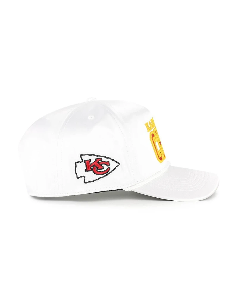 '47 Brand Women's White Kansas City Chiefs Outspoken Hitch Adjustable Hat