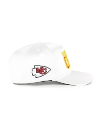 '47 Brand Women's White Kansas City Chiefs Outspoken Hitch Adjustable Hat