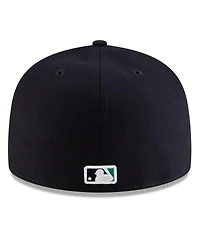 New Era Men's Ichiro Suzuki Navy/Gray Seattle Mariners 2025 Baseball Hall of Fame 59FIFTY Fitted Hat