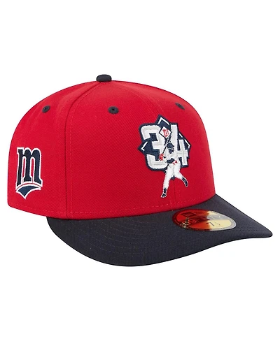 New Era Men's Kirby Puckett Red Minnesota Twins 59FIFTY Fitted Hat