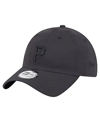 New Era Men's Black Pittsburgh Pirates Ripstop Casual Classic Adjustable Hat