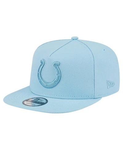 New Era Men's Light Blue Indianapolis Colts Color Pack A-Frame 9FIFTY Snapback Hat