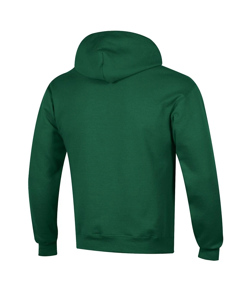 Champion Men's Green Michigan State Spartans Arch Over Logo Pullover Hoodie