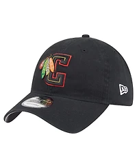 New Era Men's Black Chicago Blackhawks Deceptor 9TWENTY Adjustable Hat