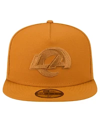New Era Men's Brown Los Angeles Rams Color Pack A-Frame 59FIFTY Fitted Hat