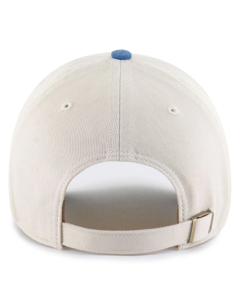 '47 Brand Men's Cream/Blue Detroit Lions Fairfield Mvp Throwback Adjustable Hat