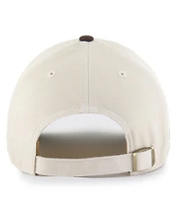 '47 Brand Men's Cream/Brown Cleveland Browns Fairfield Mvp Throwback Adjustable Hat