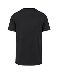 '47 Brand Men's Black Pittsburgh Steelers Stripe Splash Franklin Throwback T-Shirt