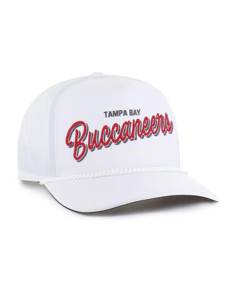47 Brand Men's White Tampa Bay Buccaneers Brrr Fairway Hitch Adjustable Hat