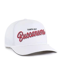 47 Brand Men's White Tampa Bay Buccaneers Brrr Fairway Hitch Adjustable Hat