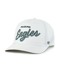 47 Brand Men's White Philadelphia Eagles Brrr Fairway Hitch Adjustable Hat