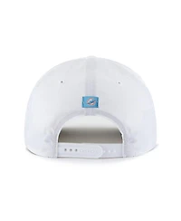47 Brand Men's White Miami Dolphins Brrr Fairway Hitch Adjustable Hat
