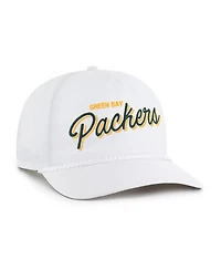 47 Brand Men's White Green Bay Packers Brrr Fairway Hitch Adjustable Hat