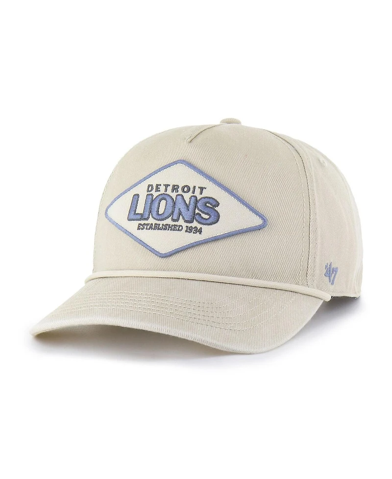 '47 Brand Men's Khaki Detroit Lions Cairn Hitch Adjustable Hat
