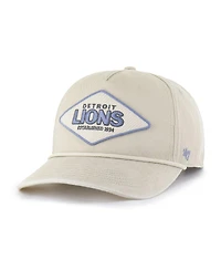 '47 Brand Men's Khaki Detroit Lions Cairn Hitch Adjustable Hat