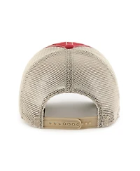 '47 Brand Men's Cardinal Arizona Cardinals Wabash Trucker Clean Up Adjustable Hat