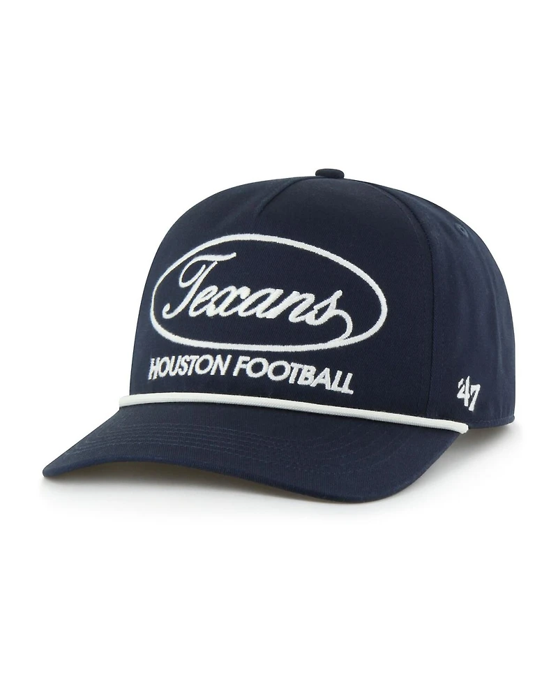 '47 Brand Men's Navy Houston Texans Foundational Hitch Adjustable Hat