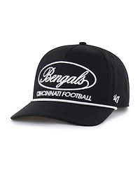 '47 Brand Men's Black Cincinnati Bengals Foundational Hitch Adjustable Hat