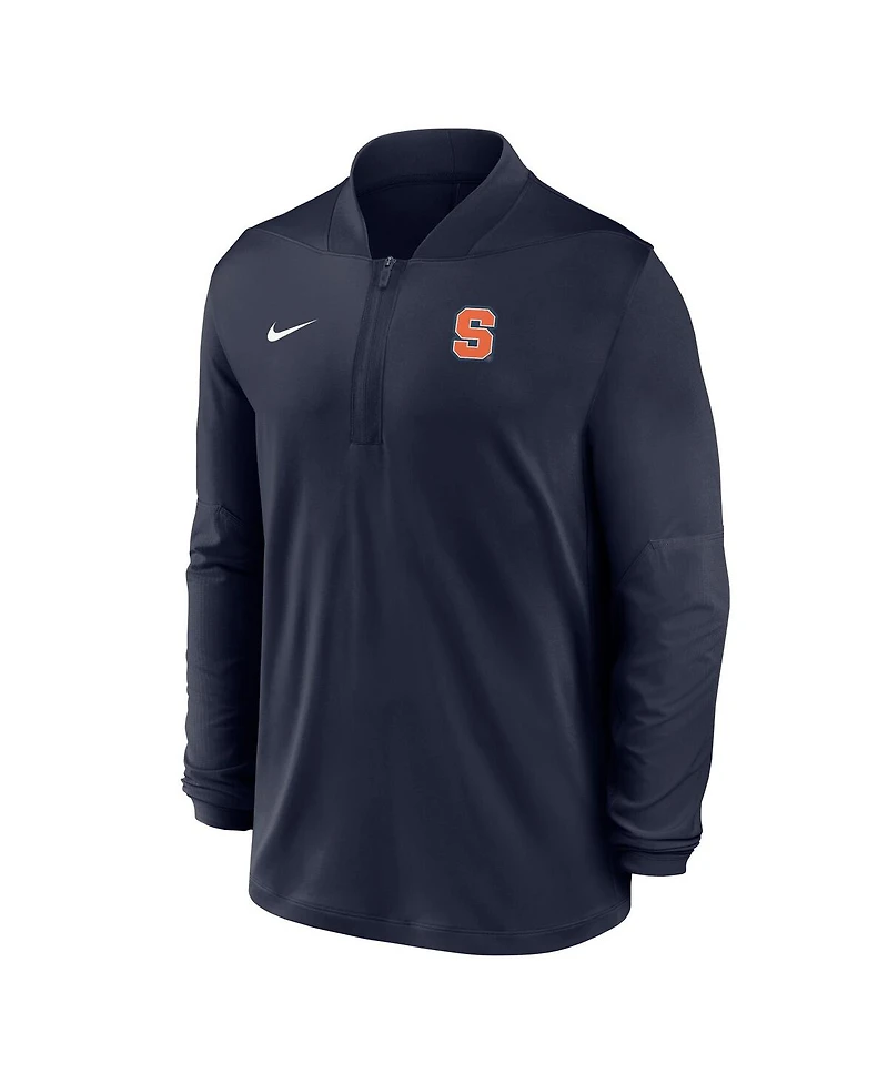 Nike Men's Navy Syracuse Orange Dri-fit Half-Zip Pullover Sweatshirt