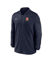 Nike Men's Navy Syracuse Orange Dri-fit Half-Zip Pullover Sweatshirt