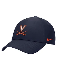 Nike Men's Navy Virginia Cavaliers 2025 On-Field Club Performance Adjustable Hat
