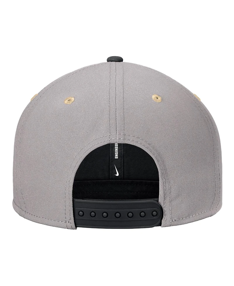 Nike Men's Black Purdue Boilermakers Vintage Patch Snapback Hat