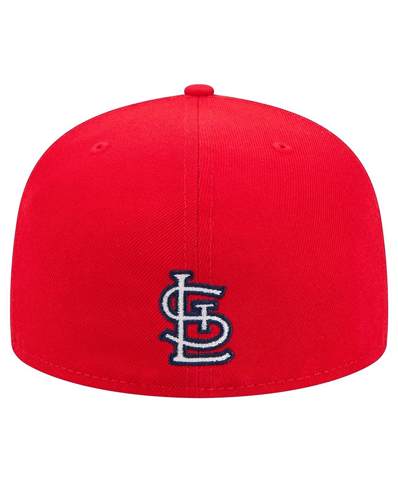 New Era Men's Red St. Louis Cardinals Ransom 59FIFTY Fitted Hat