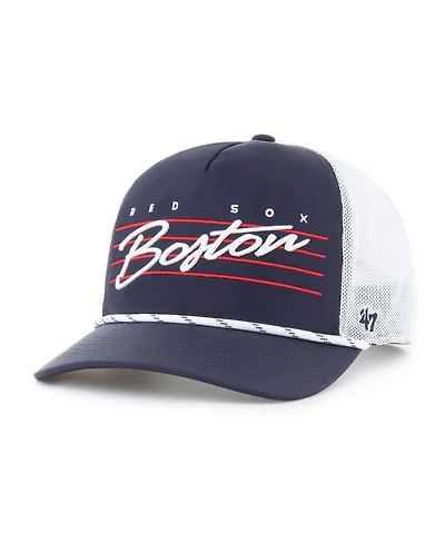 '47 Brand Men's Navy Boston Red Sox Brrr Downburst Mesh Hitch Adjustable Hat