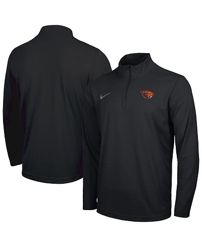 Nike Men's Black Oregon State Beavers Intensity Performance Quarter-Zip Pullover Sweatshirt