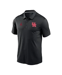 Nike Men's Black Houston Cougars Solid Victory Dri-fit Polo Shirt