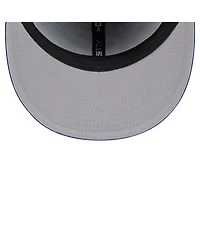 New Era Men's Royal Philadelphia 76ers Throwback Pennant 59FIFTY Fitted Hat