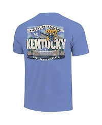 Image One Big Boys and Girls Royal Kentucky Wildcats Comfort Colors Hyperlocal Campus Scene T-Shirt