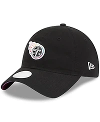 New Era Women's Black Tennessee Titans 2023 Nfl Crucial Catch 9TWENTY Adjustable Hat