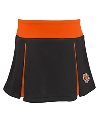 Outerstuff Girls Preschool 2-Piece Black Cincinnati Bengals Spirit Cheerleader Set with Bloomers