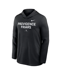 Nike Men's Black Providence Friars Sideline Dri-fit Lightweight Sweatshirt