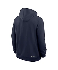 Nike Men's Navy Villanova Wildcats 2025 Sideline Dri-fit Hoodie