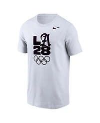 Nike Men's White La 2028 Summer Olympics Legend Performance T-Shirt