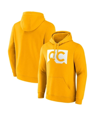 Fanatics Men's Gold Colorado College Tigers Primary Logo Pullover Hoodie