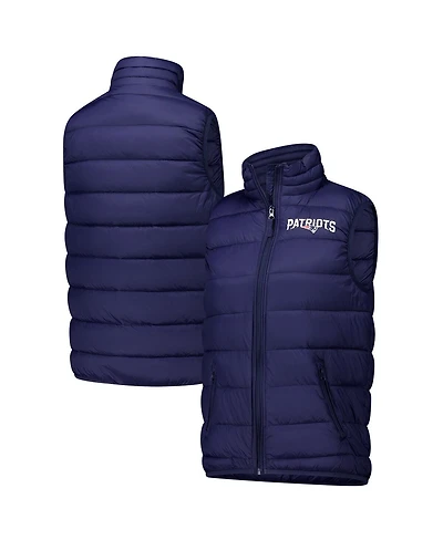 Dunbrooke Women's Navy New England Patriots Alberta Full-Zip Vest