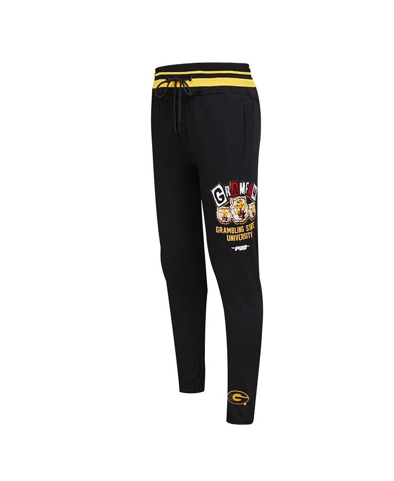 Pro Standard Men's Black Grambling Tigers Homecoming Fleece Sweatpants