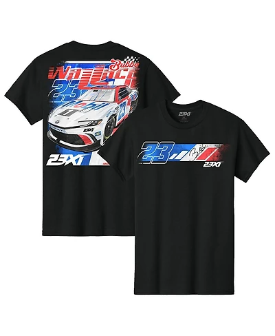 23xi Racing Men's Black Bubba Wallace Mobil 1 Car T-Shirt