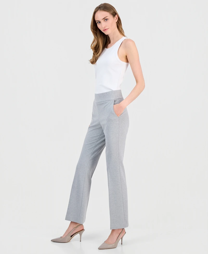 Anne Klein Women's High Rise Pull-On Bootcut Pants