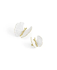 Michael Aram Butterfly Ginkgo Gold Decorative Objects, Set of 2