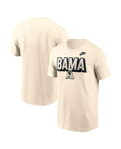 Nike Men's Natural Alabama Crimson Tide Fashion Bold T-Shirt