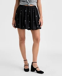 On 34th Women's Embellished Bubble-Hem Mini Skirt, Macy's Exclusive