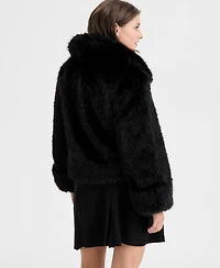 On 34th Women's Collared Faux-Fur Jacket, Macy's Exclusive