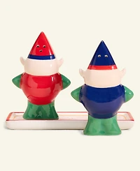 Macy's Thanksgiving Day Parade 3-Pc. Elf Salt & Pepper Shaker Set, Macy's Exclusive