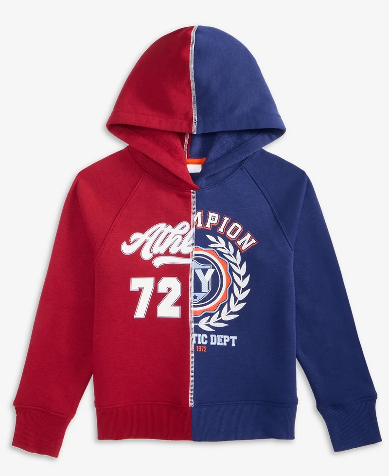 Epic Threads Boys 5-20 Split Graphic Long-Sleeve Hoodie, Macy's Exclusive